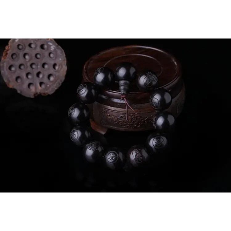 Bracelet Mala en ébène